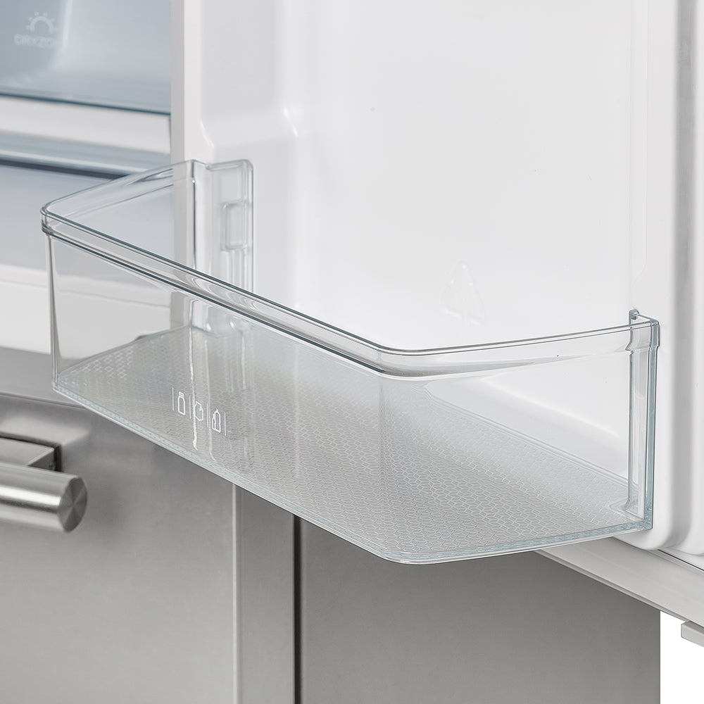 FORNO Moena 40" 19.2 cu. ft. French Door Built-In Refrigerator in Stainless Steel with Ice Maker and Grill Trim Kit, FFRBI1820-40SG