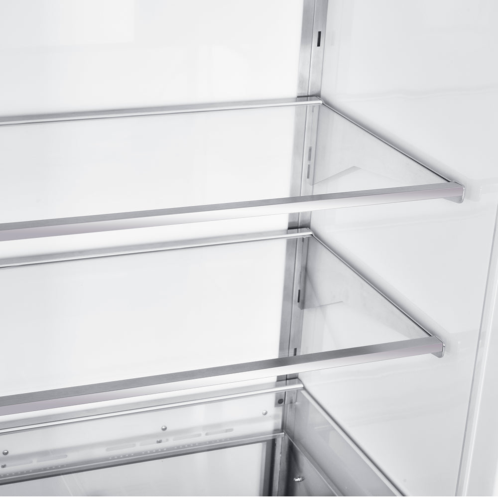 FORNO Colone 30" 14.6 cu.ft. Freestanding Refrigerator in Stainless Steel, FFRBI1821-30S