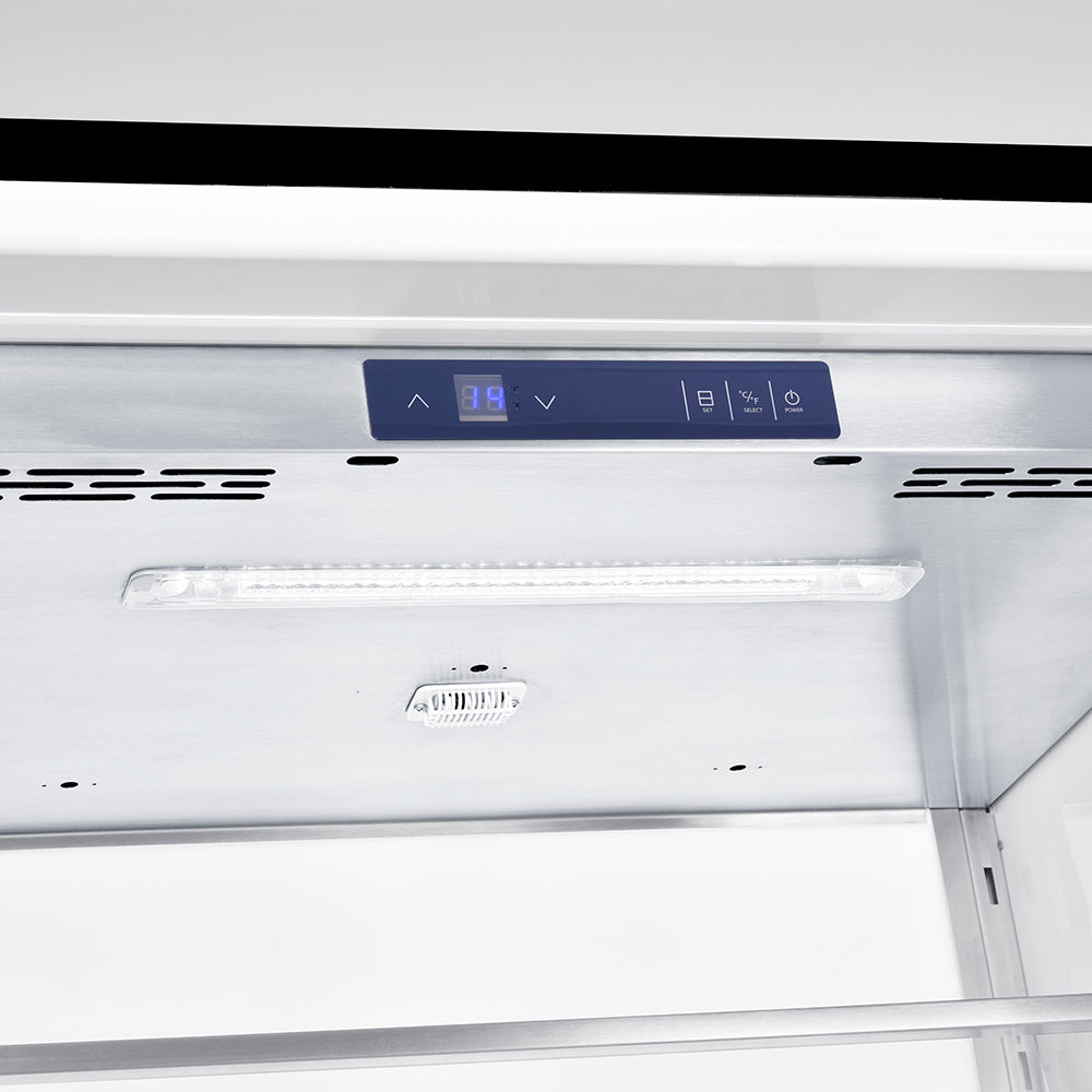 FORNO Colone 30" 14.6 cu.ft. Freestanding Refrigerator in Stainless Steel, FFRBI1821-30S