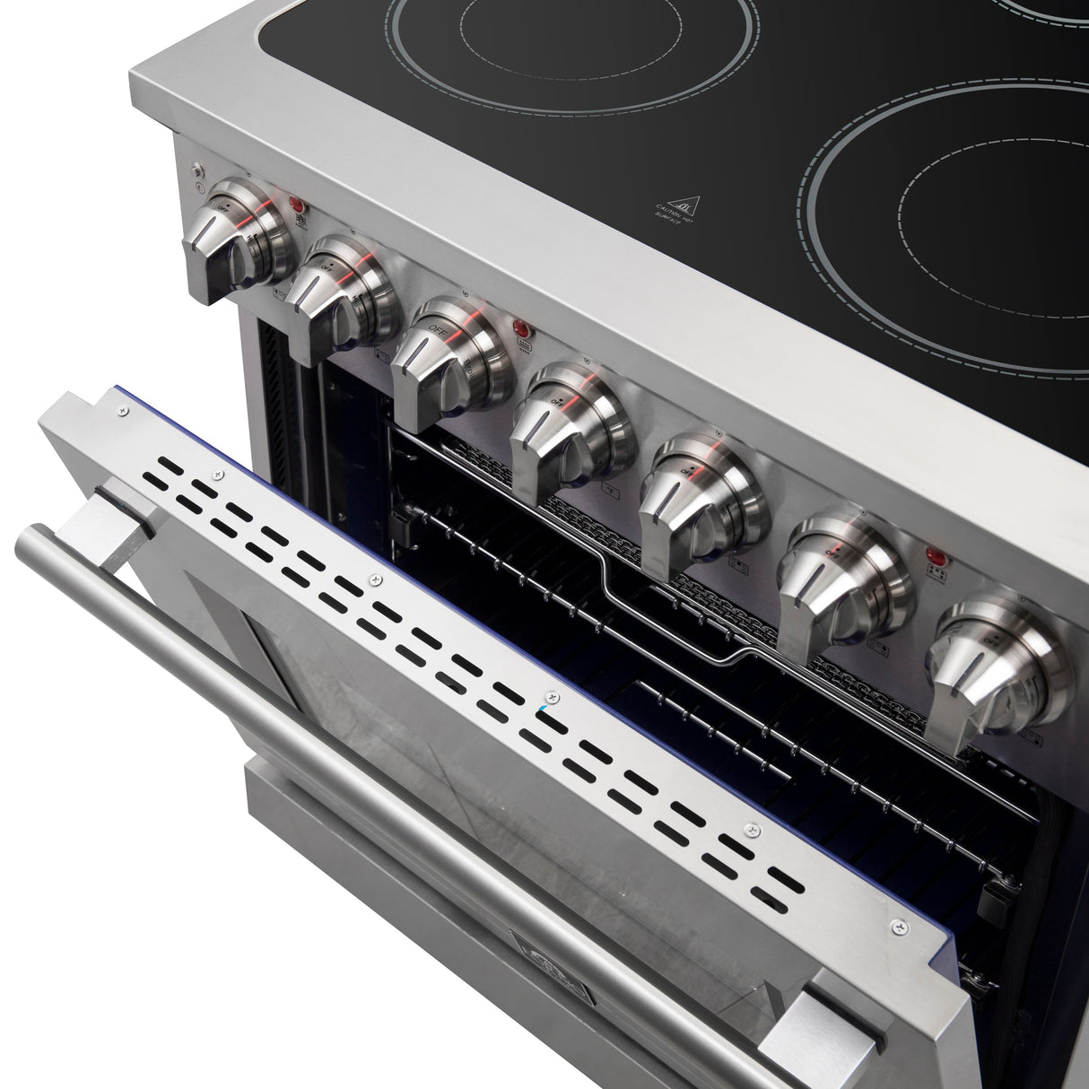 FORNO Massimo 30" 4.32 cu. ft. Freestanding Electric Range with 5 Elements, FFSEL6020-30