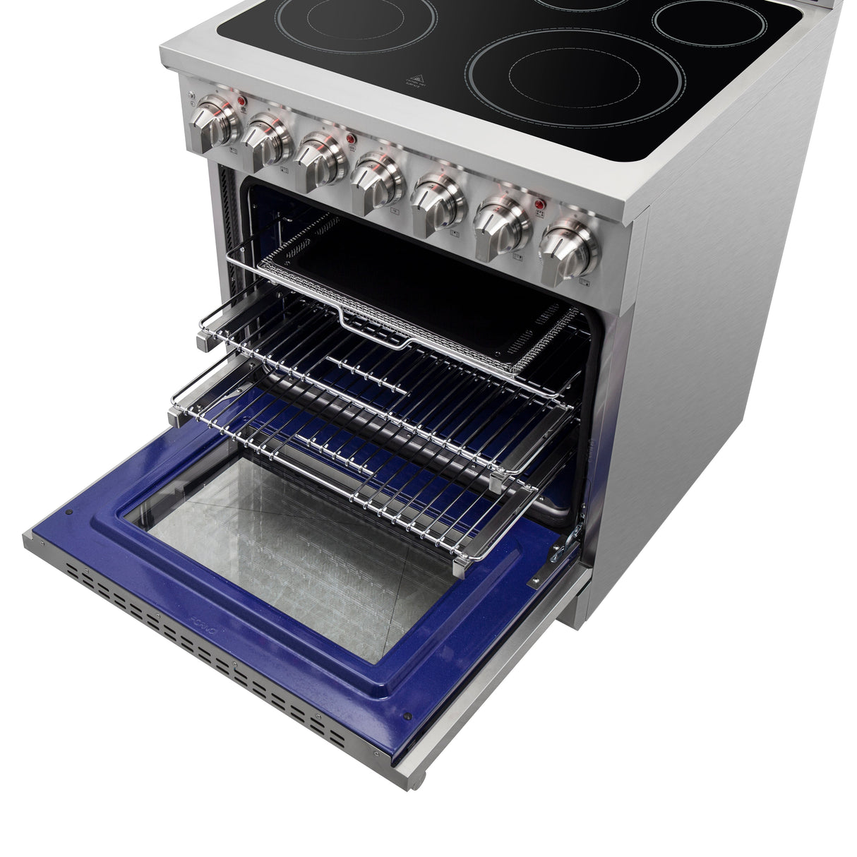 FORNO Massimo 30" 4.32 cu. ft. Freestanding Electric Range with 5 Elements, FFSEL6020-30