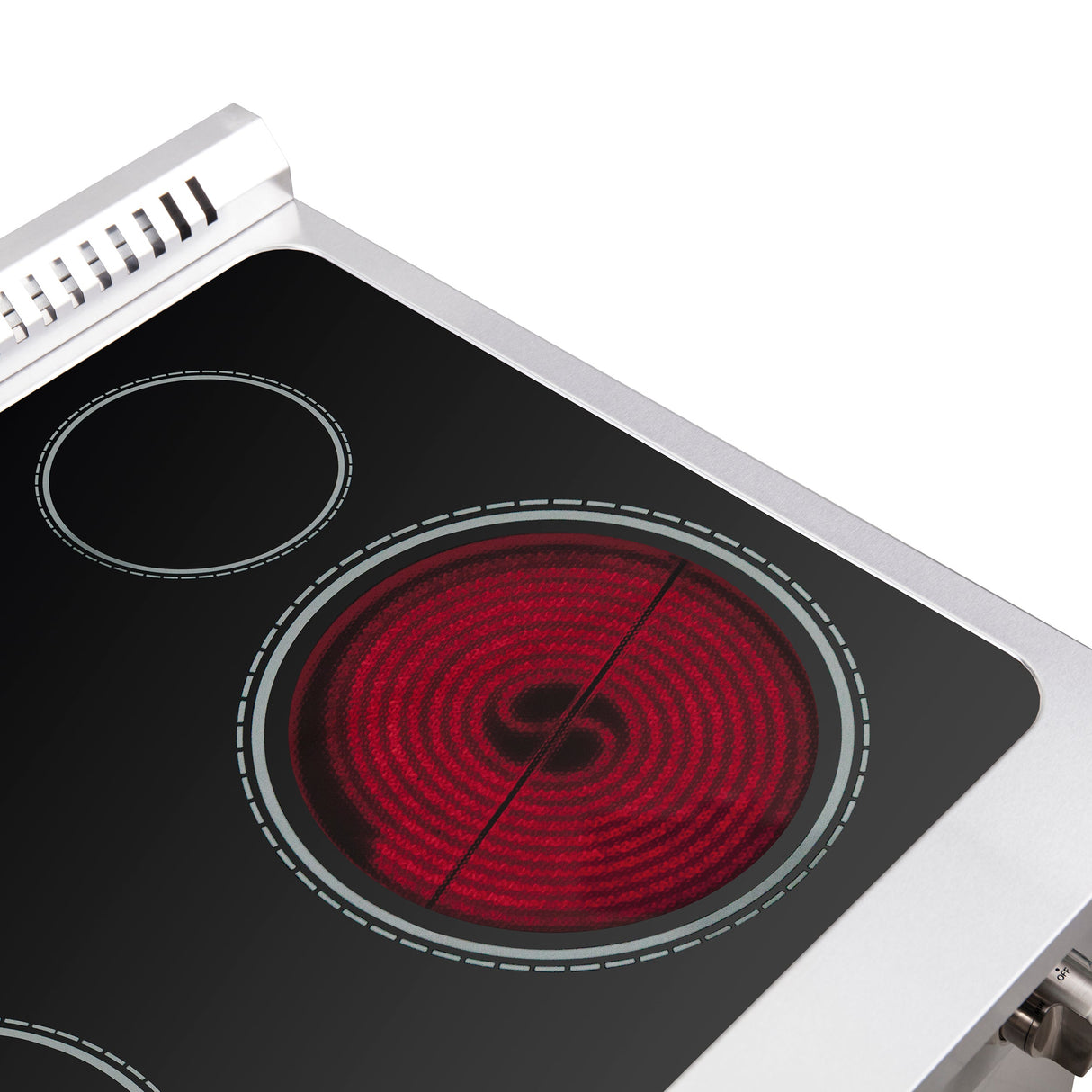 FORNO Galiano 30" 4.32 cu. ft. Freestanding Electric Range with French Door in Stainless Steel, FFSEL6917-30