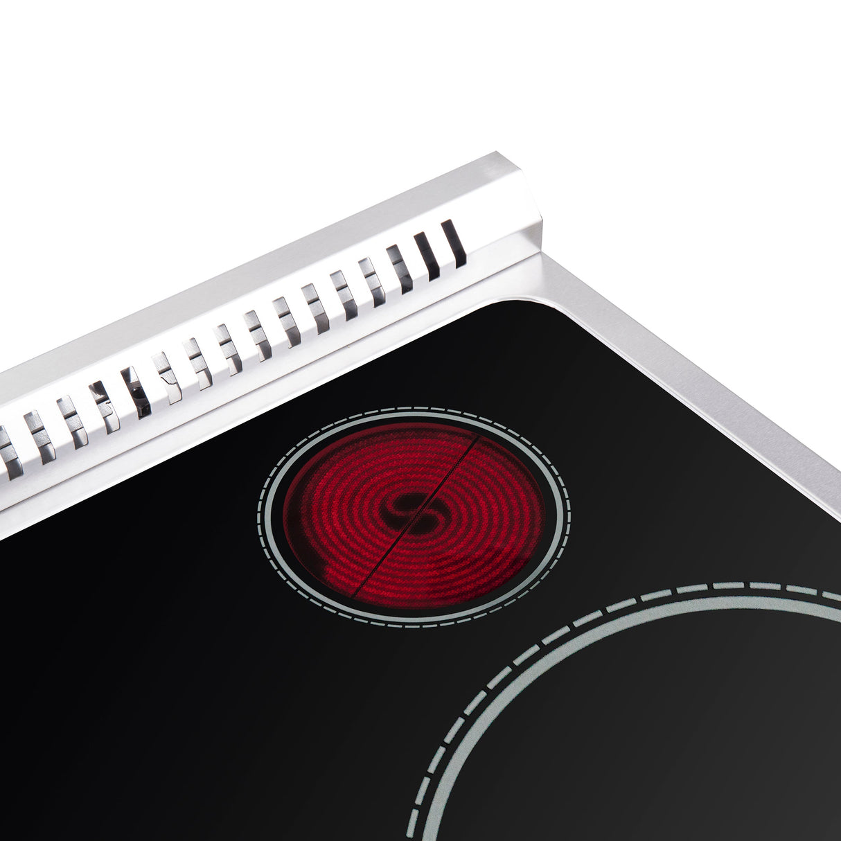 FORNO Galiano 30" 4.32 cu. ft. Freestanding Electric Range with French Door in Stainless Steel, FFSEL6917-30