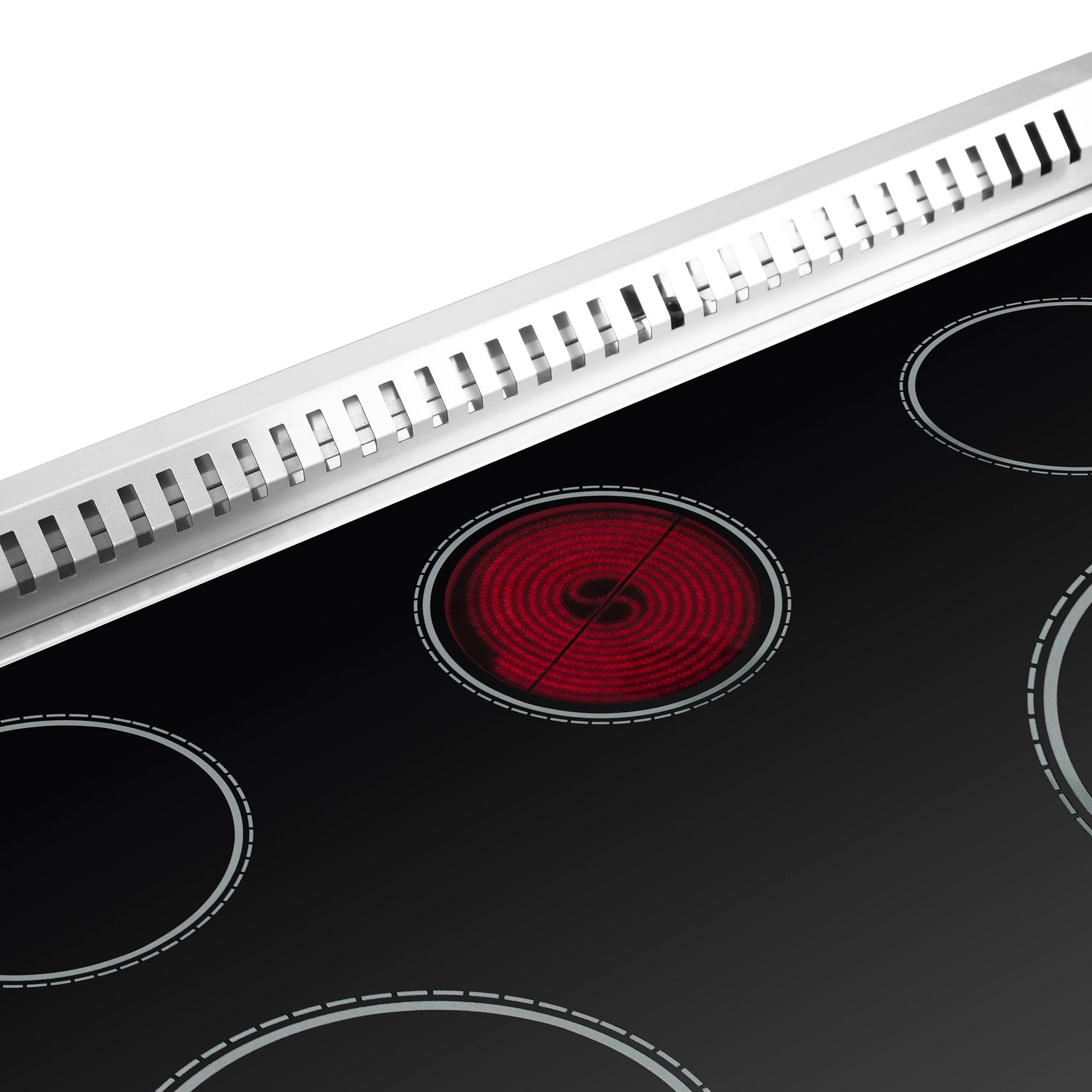 FORNO Galiano 36" 5.36 cu. ft. Freestanding Electric Range with French Door in Stainless Steel, FFSEL6917-36