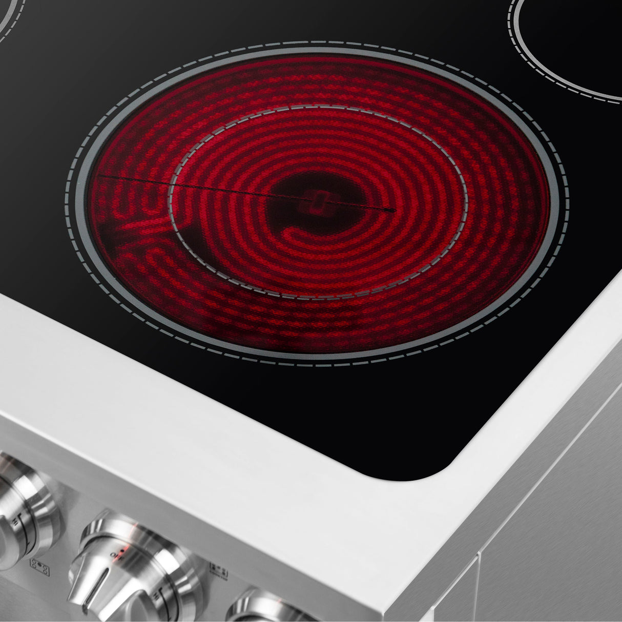 FORNO Massimo 30" 4.32 cu. ft. Freestanding French Door Electric Range with 5 Elements, FFSEL6955-30