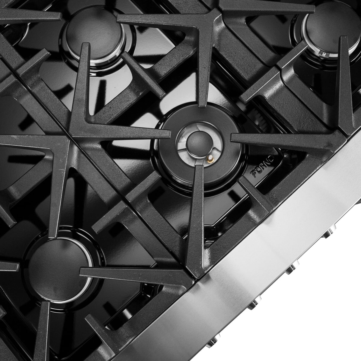 FORNO Massimo 60″ 8.64 cu. ft. Freestanding Dual Fuel Range with 10 Burners, FFSGS6125-60