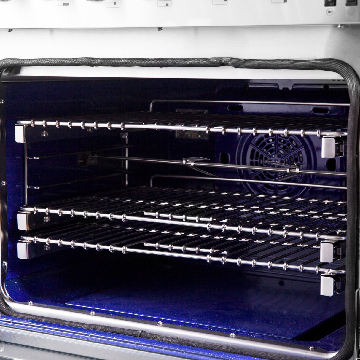 FORNO Capriasca 60" 8.64 cu. ft. Dual Fuel Range with 10 Italian Burners in Stainless Steel, FFSGS6187-60