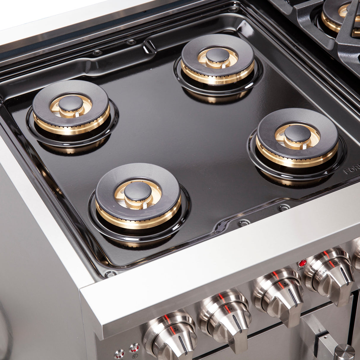 FORNO Capriasca 48" 6.58 cu. ft. Dual Fuel Range with French Door and 8 Sealed Burners, FFSGS6387-48