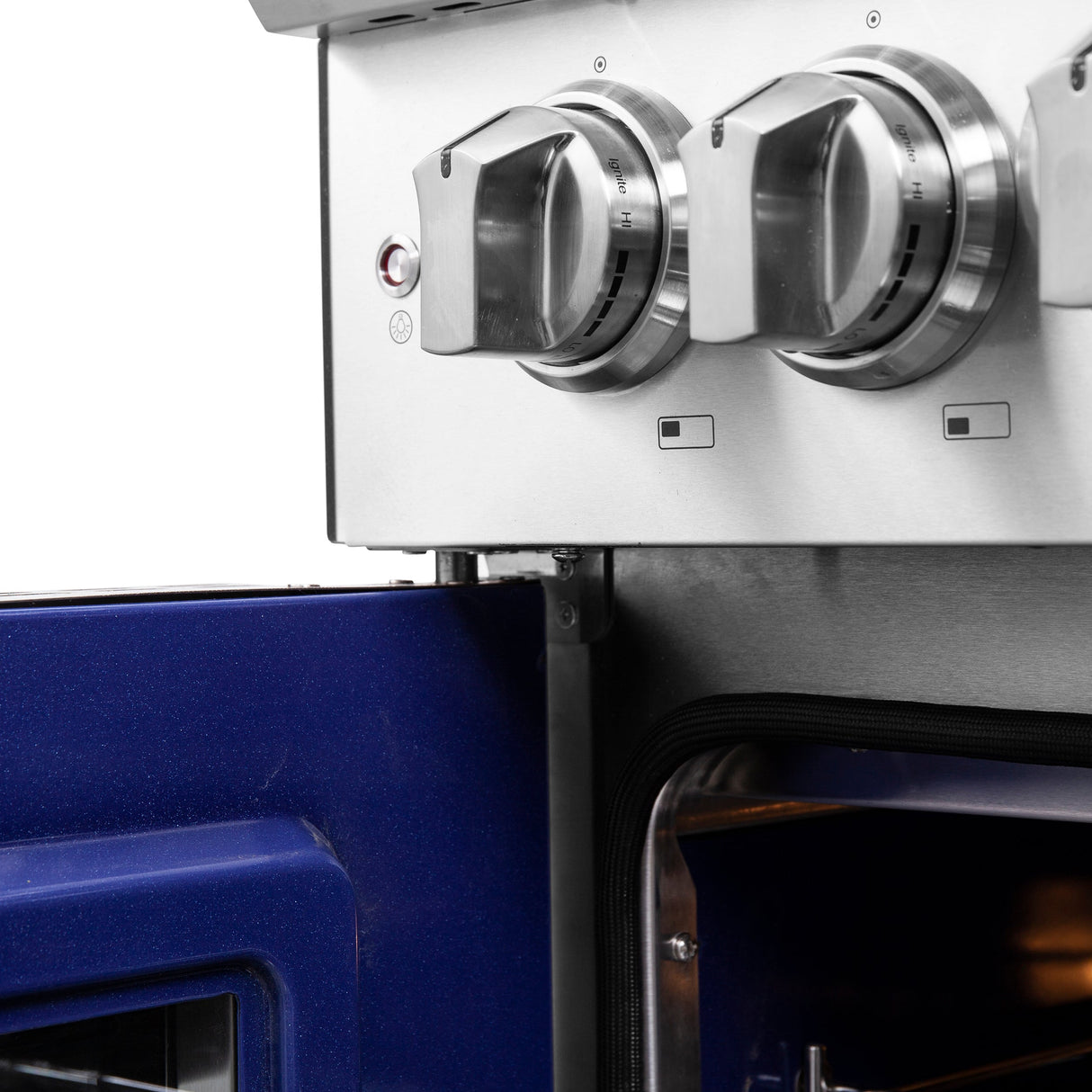 FORNO Capriasca 48" 6.58 cu. ft. Dual Fuel Range with French Door and 8 Sealed Burners, FFSGS6387-48