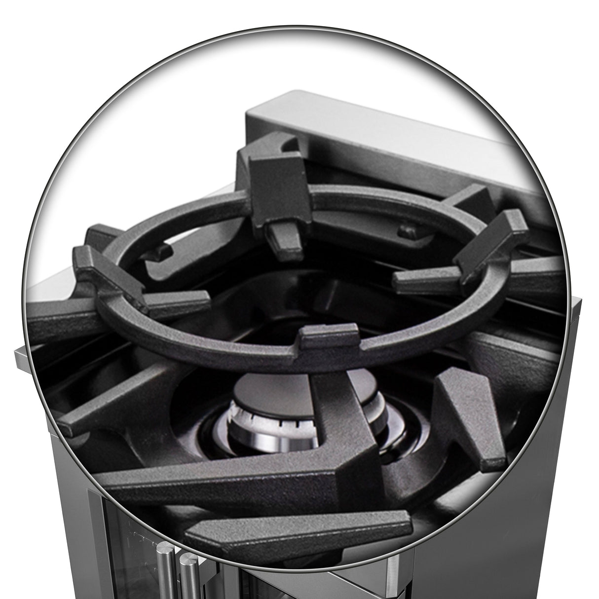 FORNO Massimo 30″ 4.32 cu. ft. Freestanding French Door Gas Range with 5 Burners, FFSGS6439-30