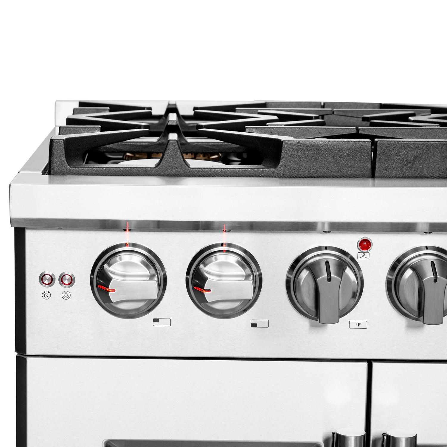 FORNO Capriasca 30" 4.32 cu. ft. Professional Gas Range with French Door and 5 Sealed Burners, FFSGS6460-30