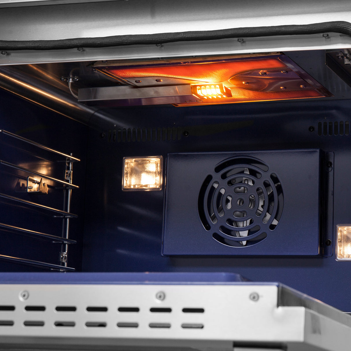 FORNO Capriasca 48" 6.58 cu. ft. Professional Gas Range with French Door and 8 Sealed Burners, FFSGS6460-48