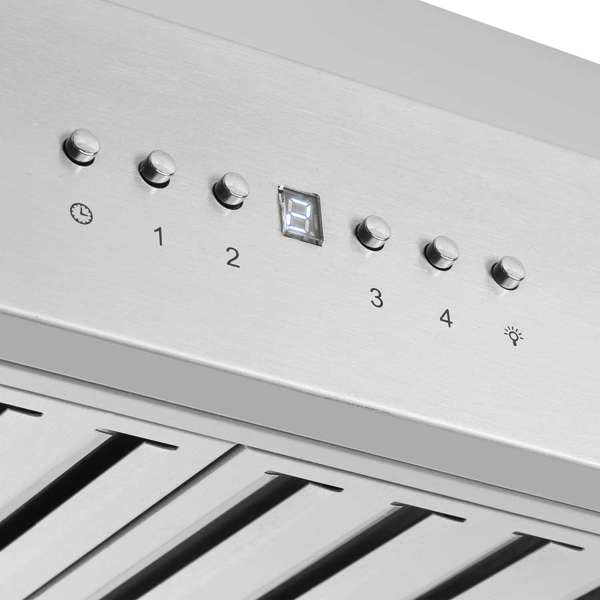 FORNO Coppito 48" 1,200 CFM Island Range Hood in Stainless Steel, FRHIS5129-48