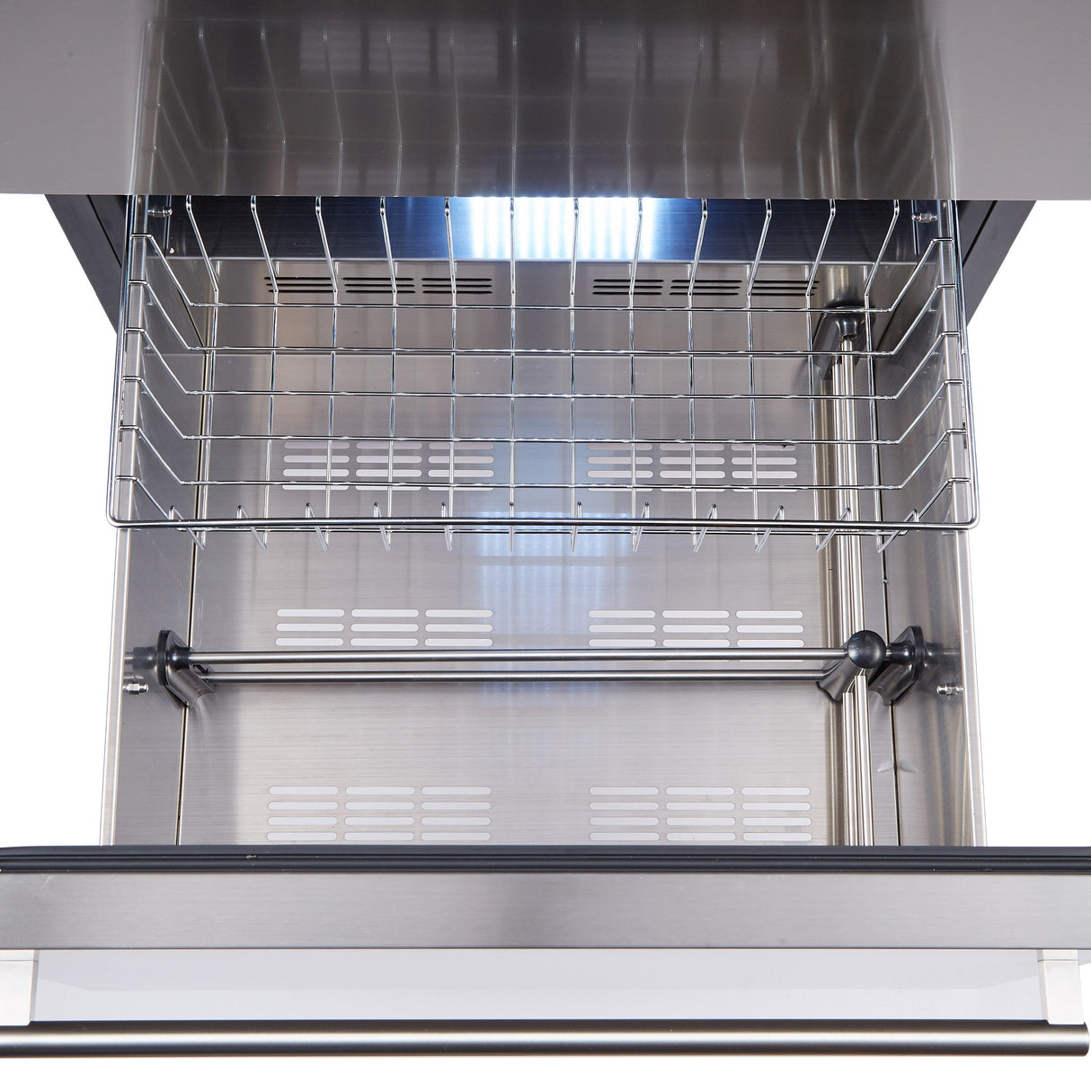 FORNO Azienda 24" 108 Bottle Triple Zone Wine Cooler, FWCDR6628-24S