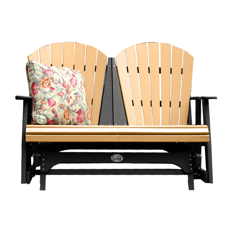 Buck Stove Fan Back Double Glider - FF FBDG