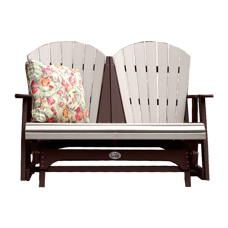 Buck Stove Fan Back Double Glider - FF FBDG