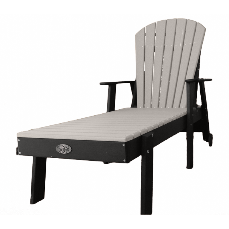 Buck Stove Fan Back Chaise Lounge - FF FBCL