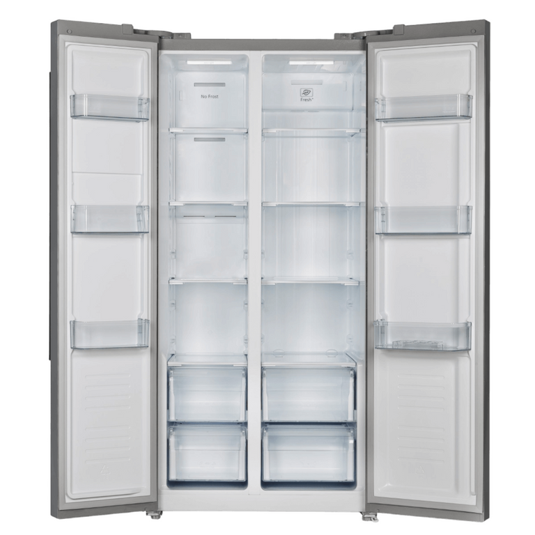 FORNO Espresso Package - 30" Electric Range, Range Hood and Refrigerator in Stainless Steel with Silver Handles