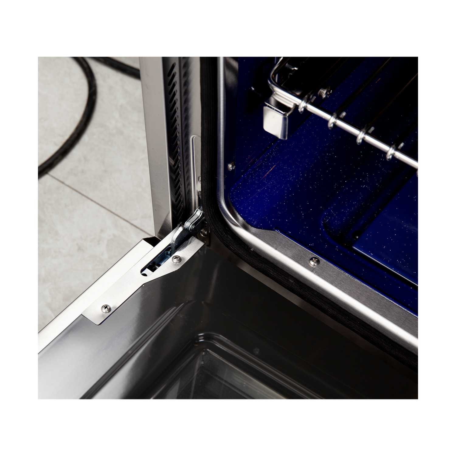 FORNO Capriasca 36" 5.36 cu. ft. Gas Range with 6 Italian Burners in White, FFSGS6260-36WHT