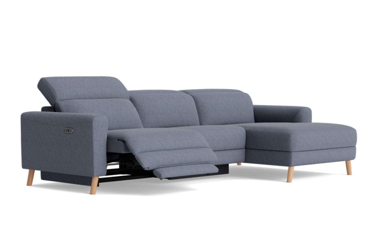 Freya Fabric Recliner Sectional Sofa