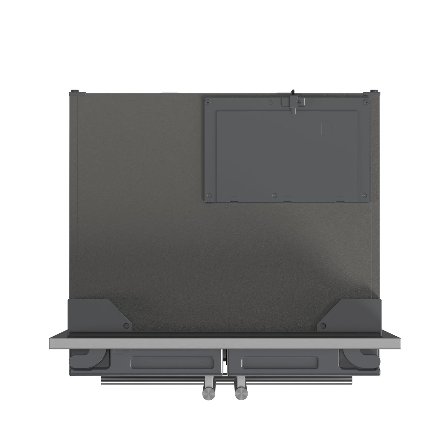 FORNO Gallipoli 35" 17.5 cu. ft. French Door Built-In Refrigerator in Stainless Steel with Ice Maker and Grill Trim Kit, FFFFD1974-35SG