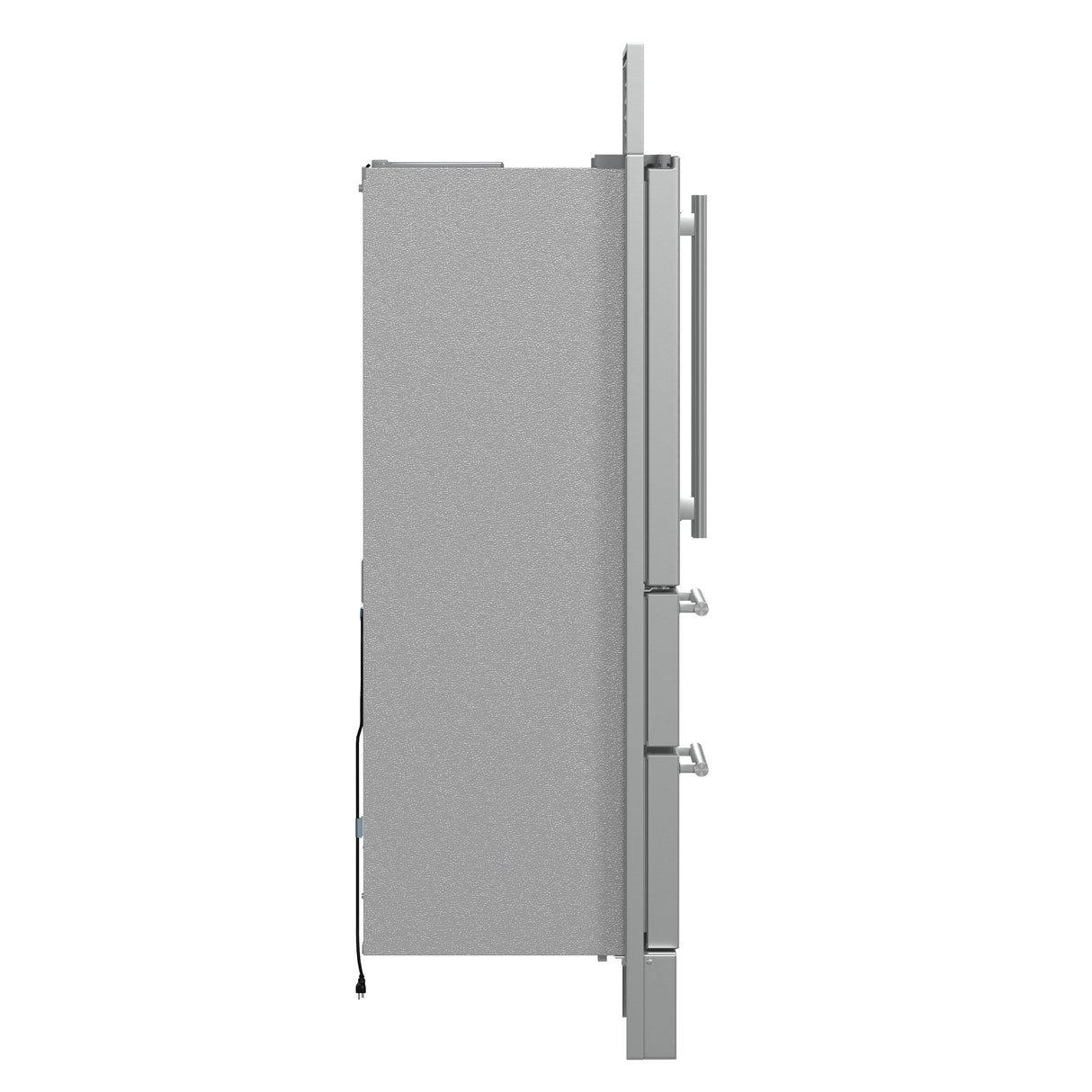 FORNO Moena 40" 19.2 cu. ft. French Door Built-In Refrigerator in Stainless Steel with Ice Maker and Grill Trim Kit, FFRBI1820-40SG