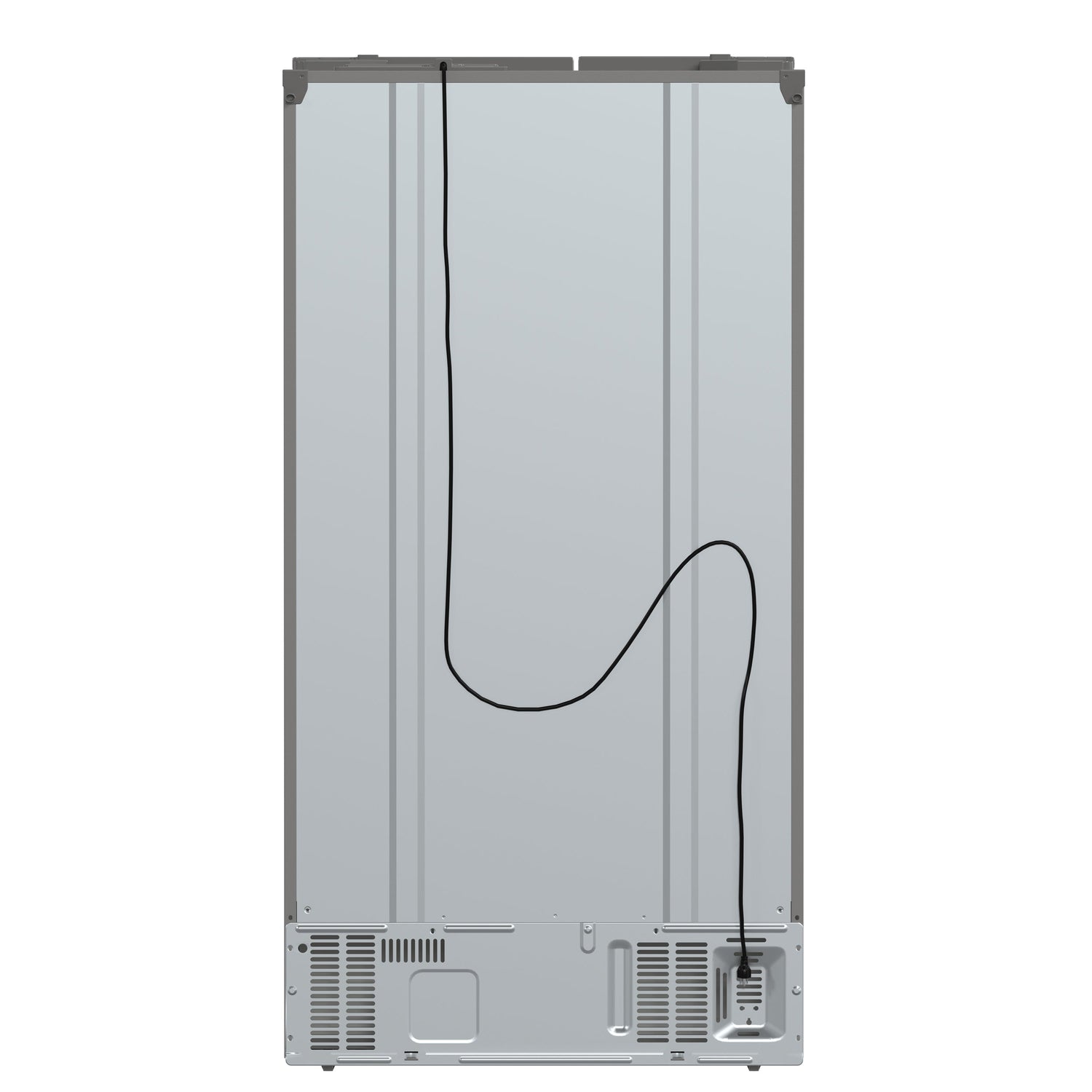 FORNO Salerno 36" 20 cu. ft. Side-by-Side Built-In Refrigerator with Water and Ice Dispenser, FFRBI1844-36SB