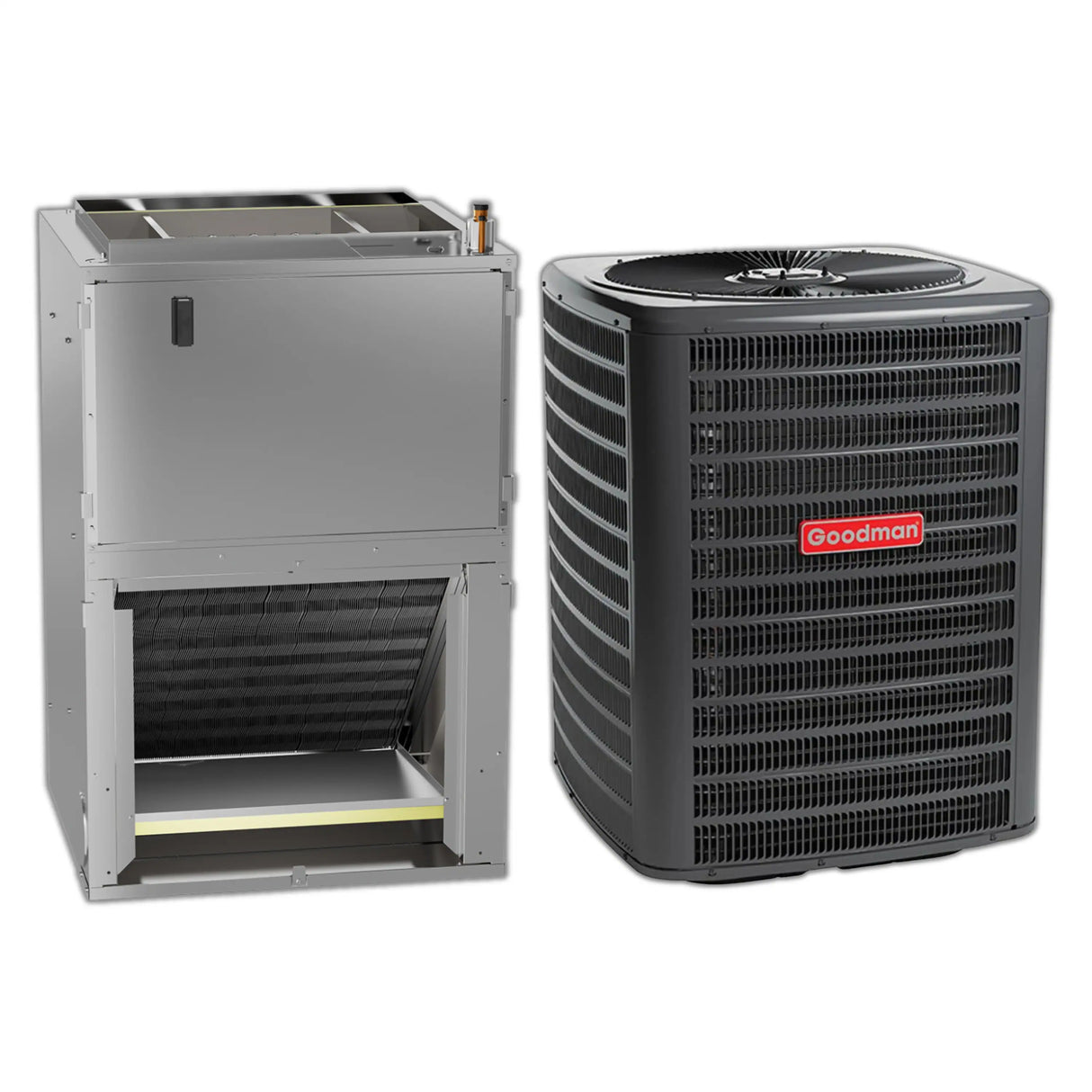 Goodman 1.5 Ton 14.3 SEER2 Central Air Conditioner and Air Handler
