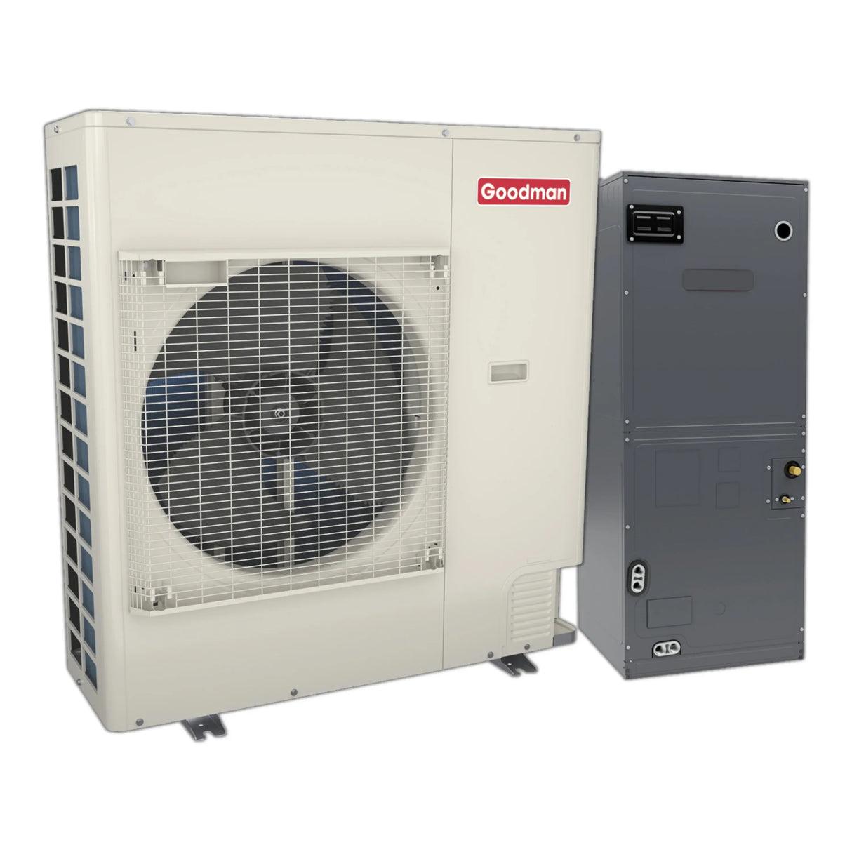 Goodman 3.5 Ton 16.2 SEER2 Central Air Conditioner Condenser with Multi-Position Variable Speed Air Handler
