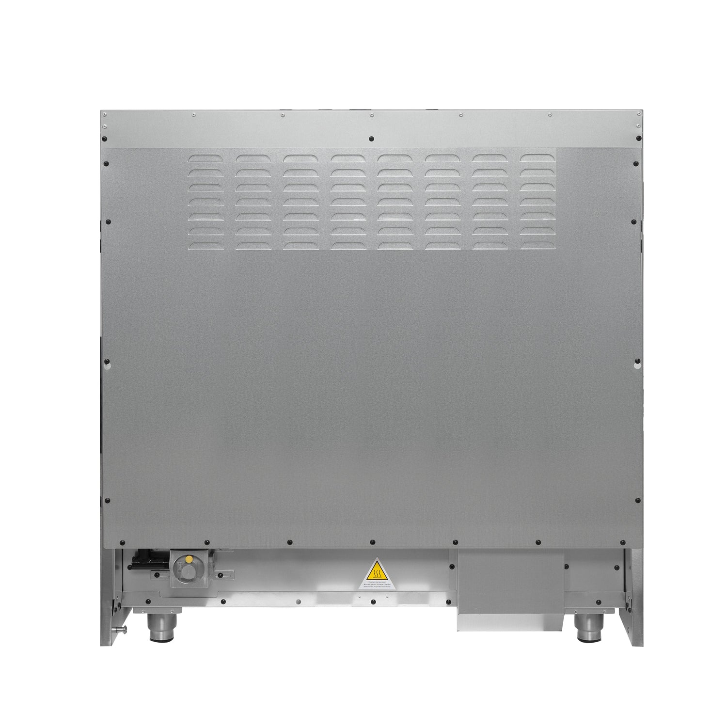 FORNO Galiano 36" 5.36 cu. ft. Gas Range with 6 Sealed Burners in Black with Antique Brass Accents, FFSGS6244-36BLK