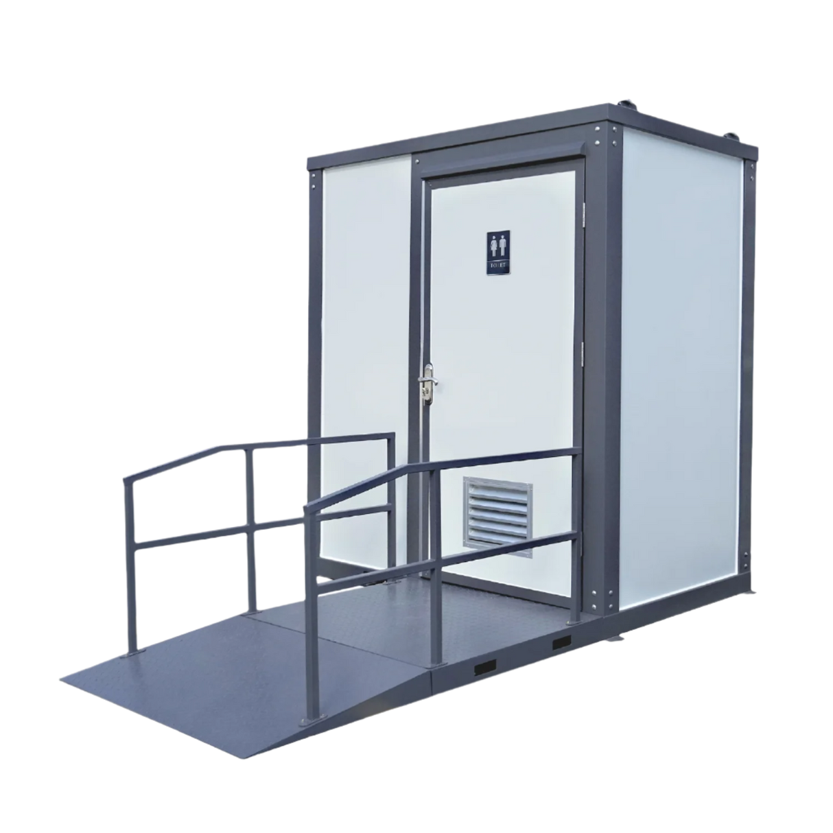 Handicap-Accessible Portable Restroom for Disabled