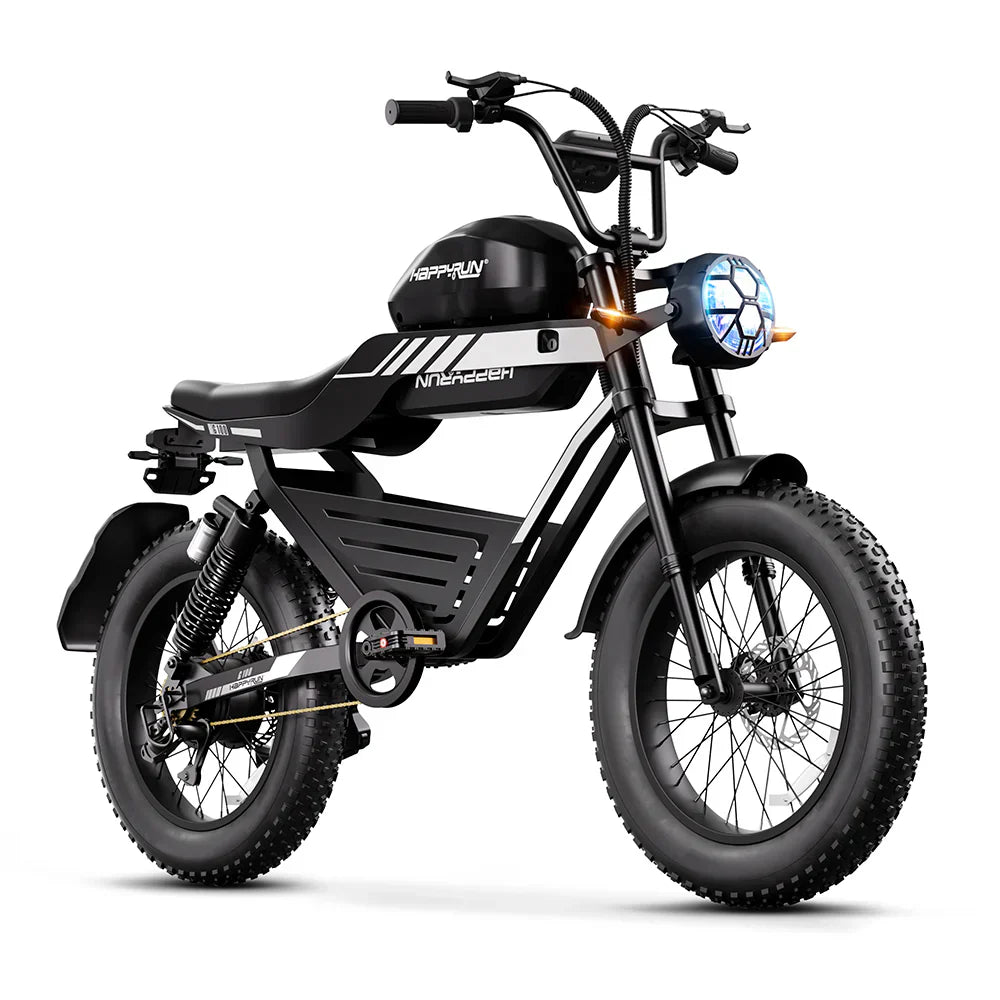 HappyRun | G100 48V/38Ah 2000W Dual Battery Electric Bike | G100
