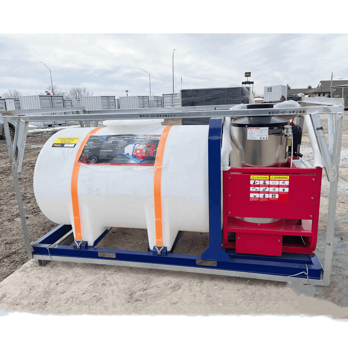 Greatbear Hot Water Pressure Washer with Water Tank