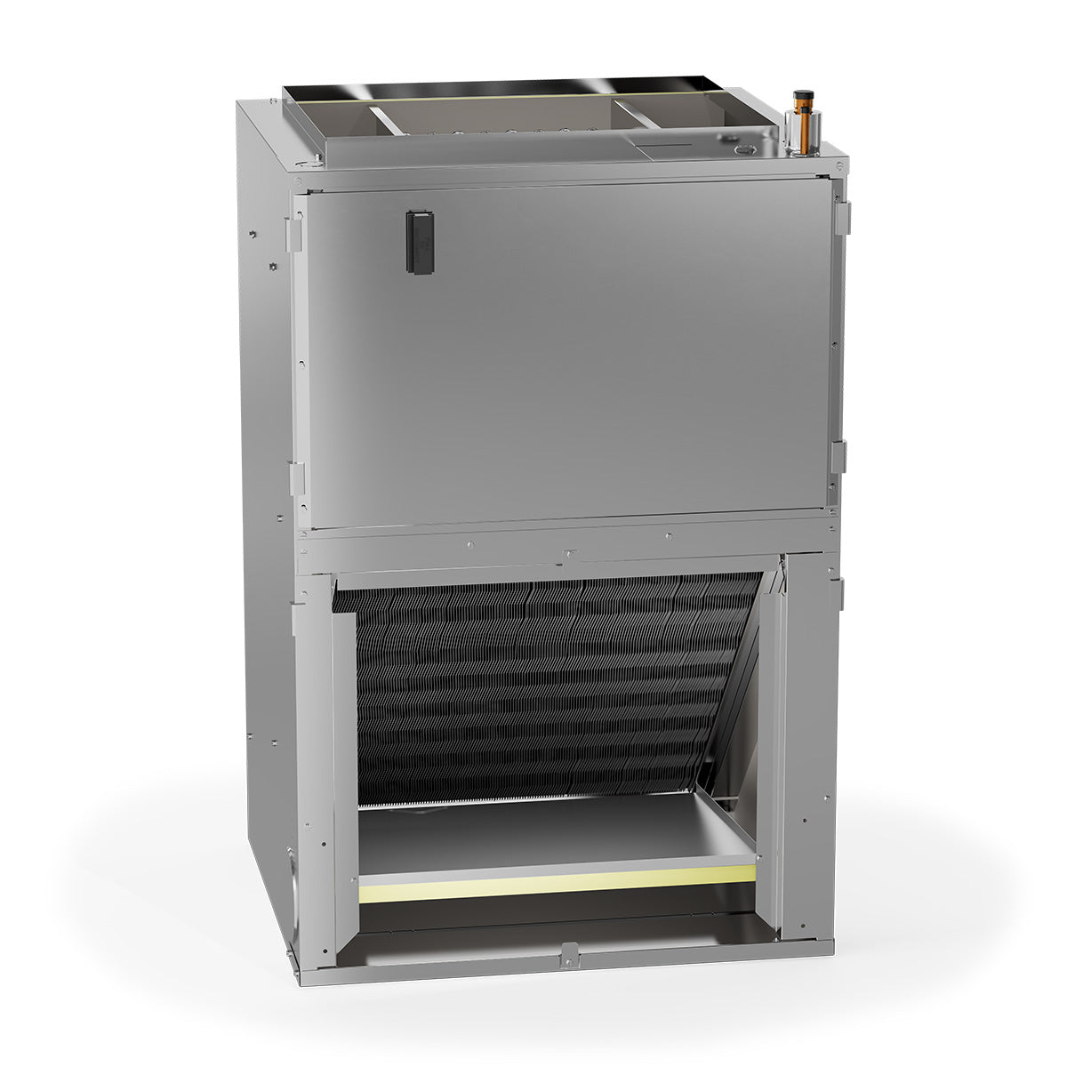 Goodman 1.5 Ton 13.4 SEER2 Central Air Conditioner Condenser with Wall Mounted Air Handler & 8kW Heat Kit