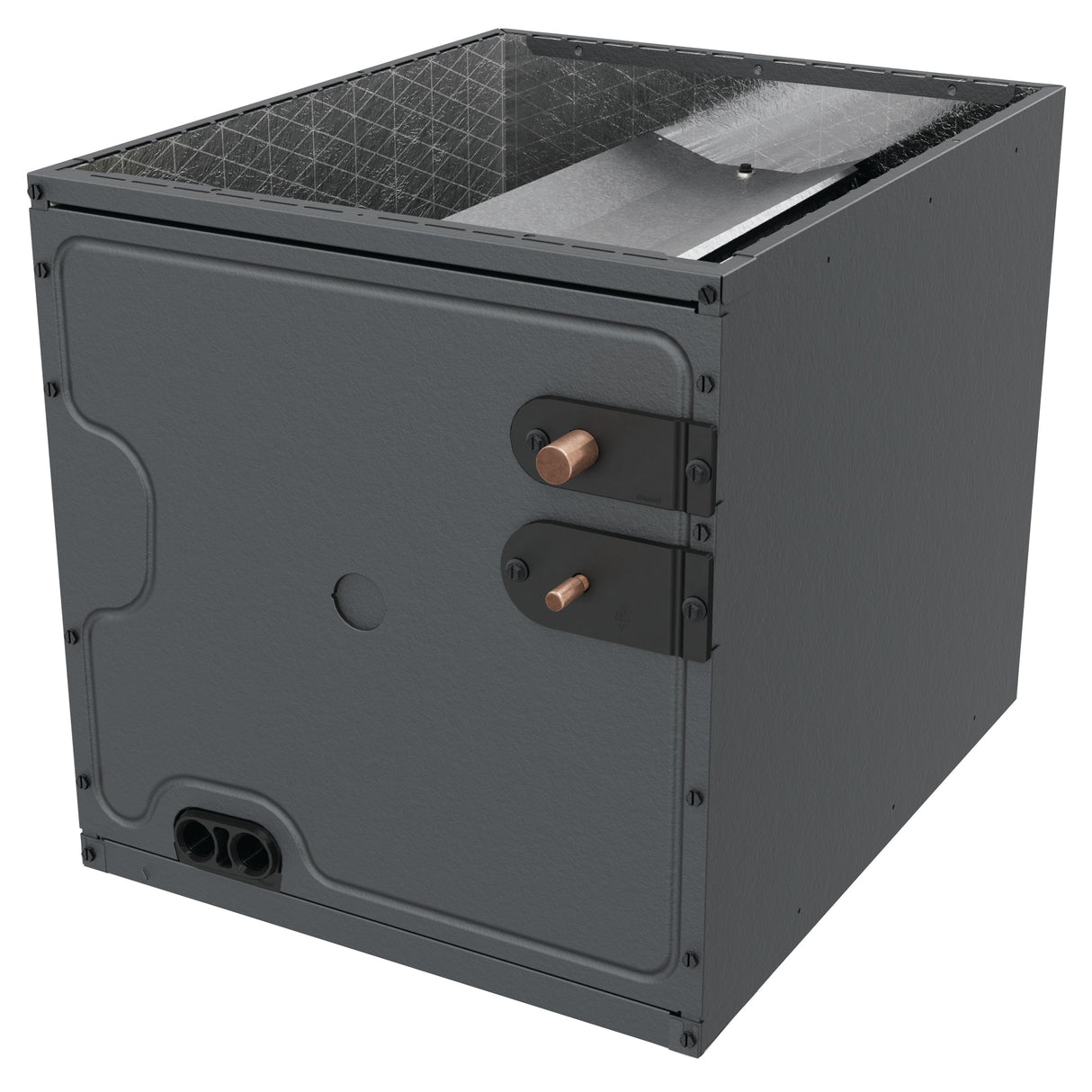 Goodman 1.5 Ton 13.4 SEER2 Central Air Conditioner, 80% AFUE 60K BTU Gas Furnace and Evaporator Coil