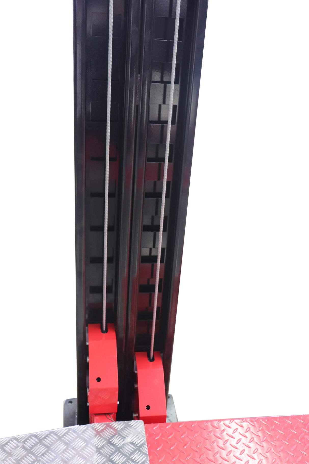 Olympic 4P-4032XL Three Level 3-Car Stacking Four Post Lift