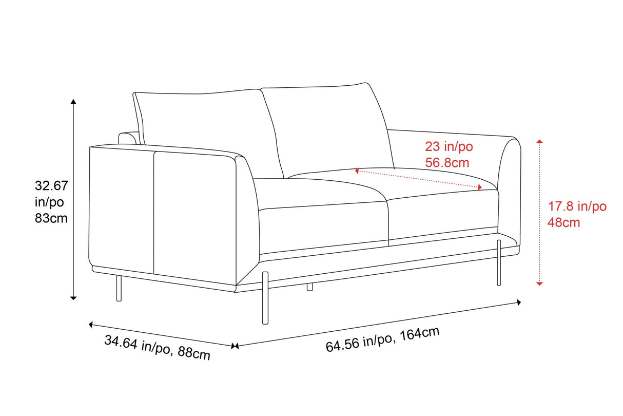 Imogen Leather Sofa