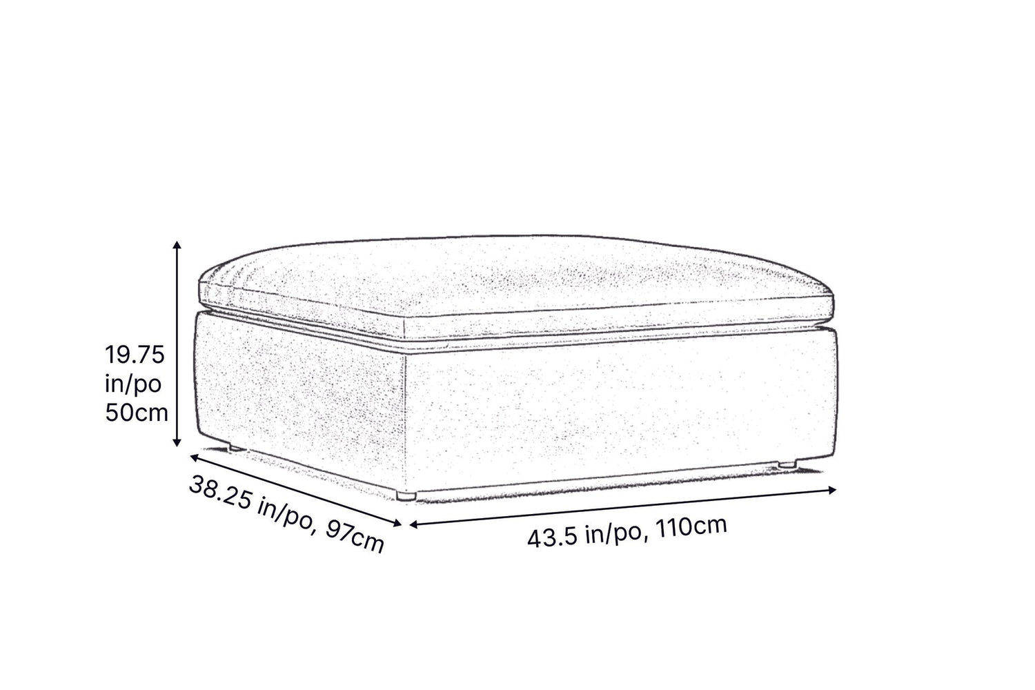 Isola Leather Theater Lounge Modular Sofa