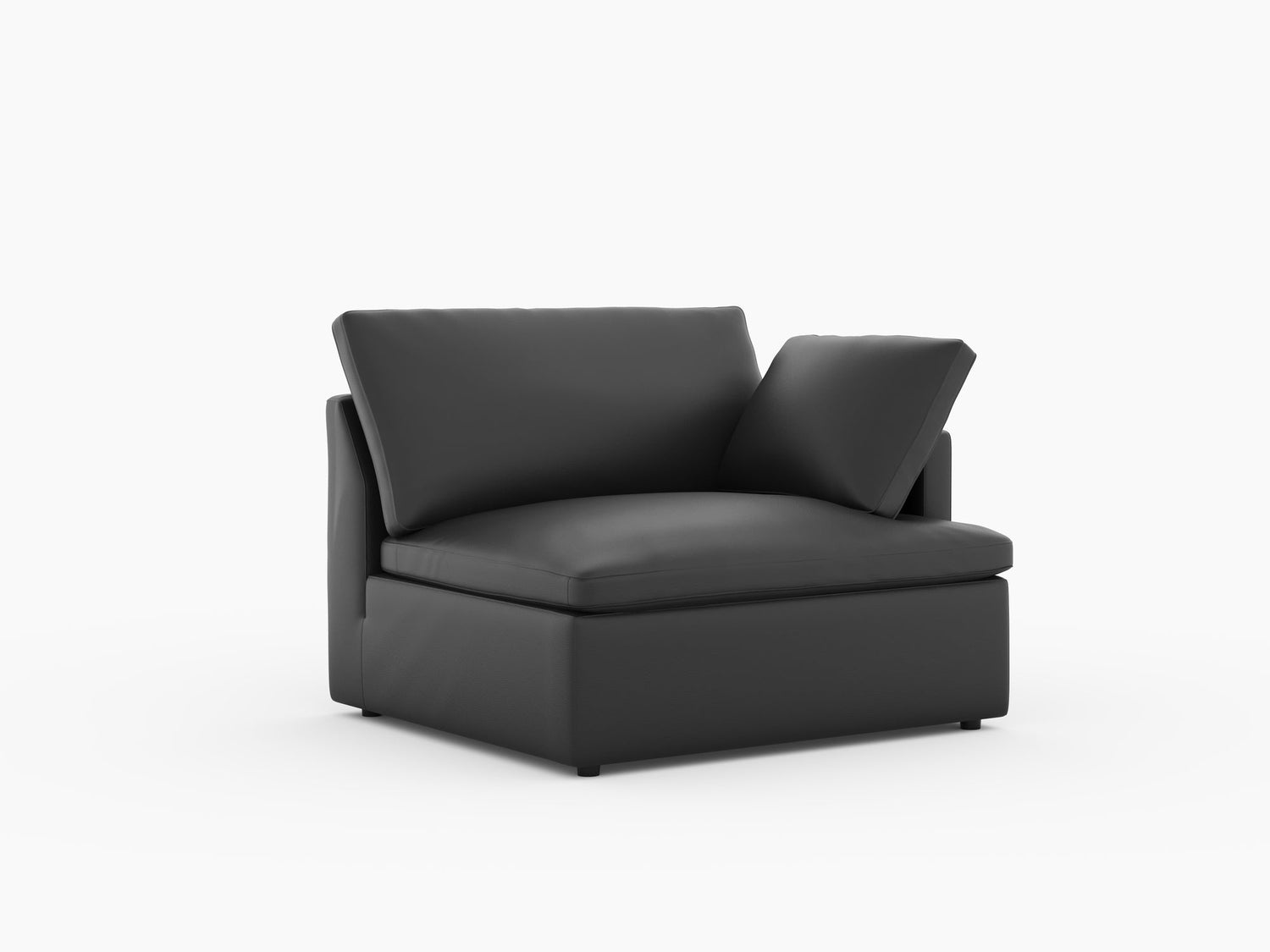 Isola Leather Theater Lounge Modular Sofa