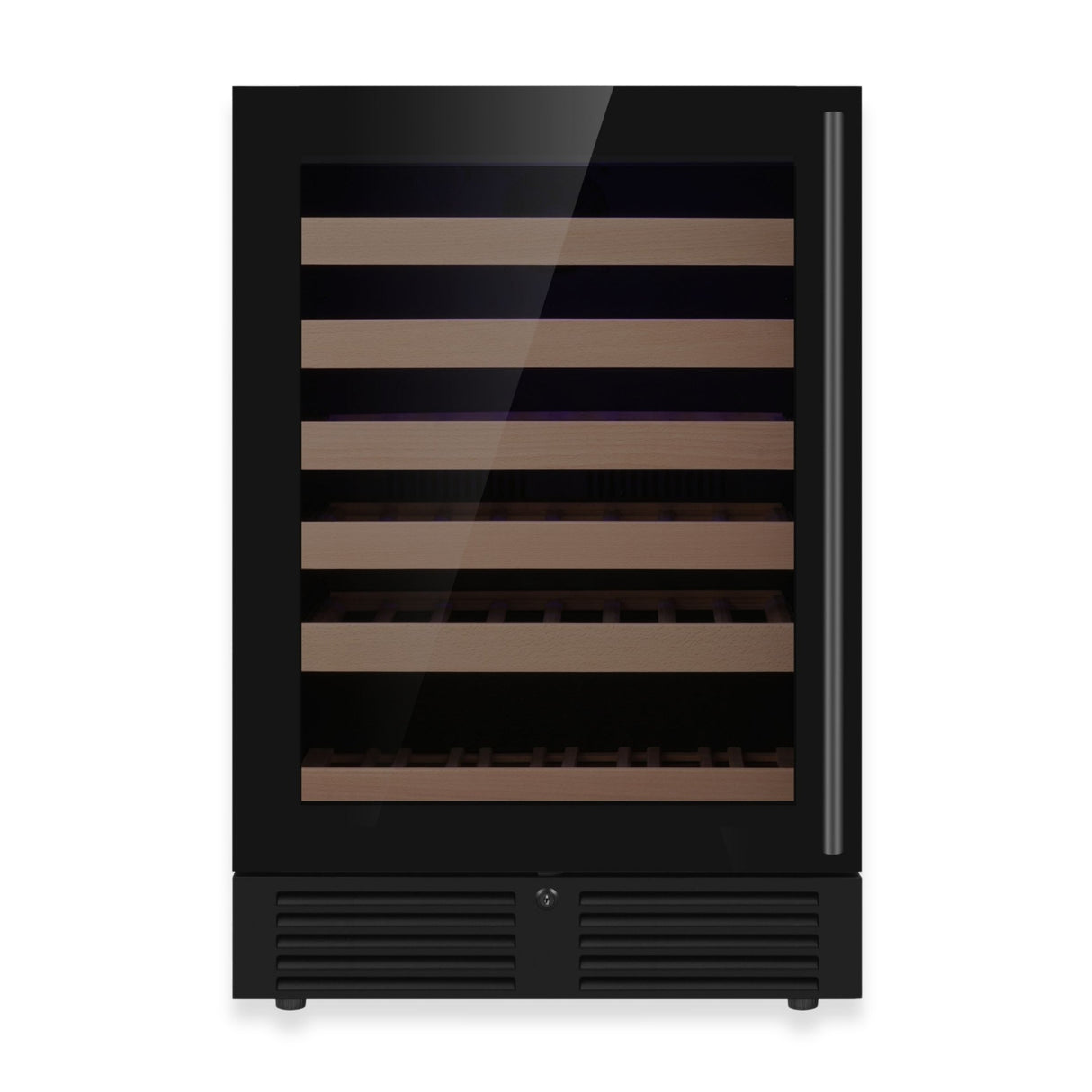 24-Inch Under-Counter Single Zone Wine Cooler with Low-E Glass Door