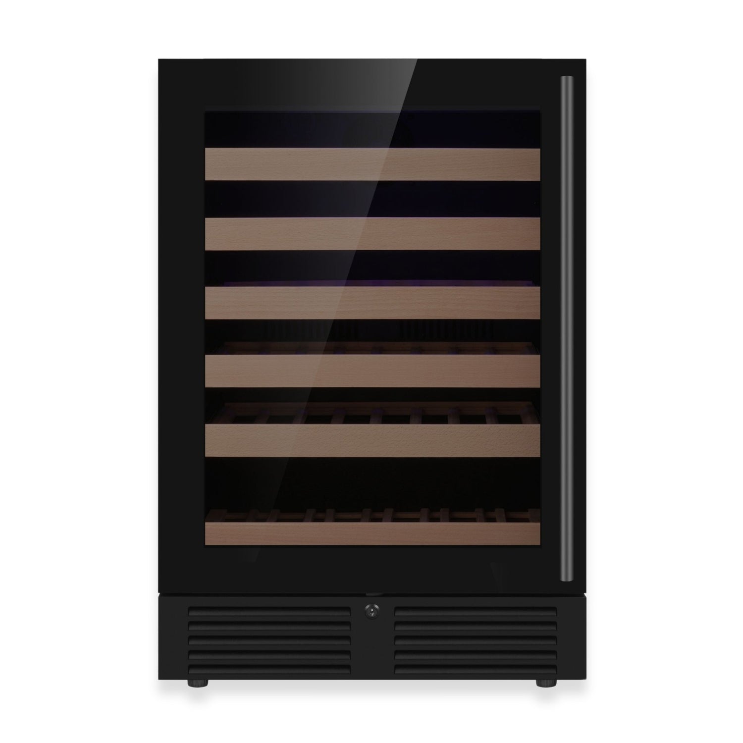 24-Inch Under-Counter Single Zone Wine Cooler with Low-E Glass Door