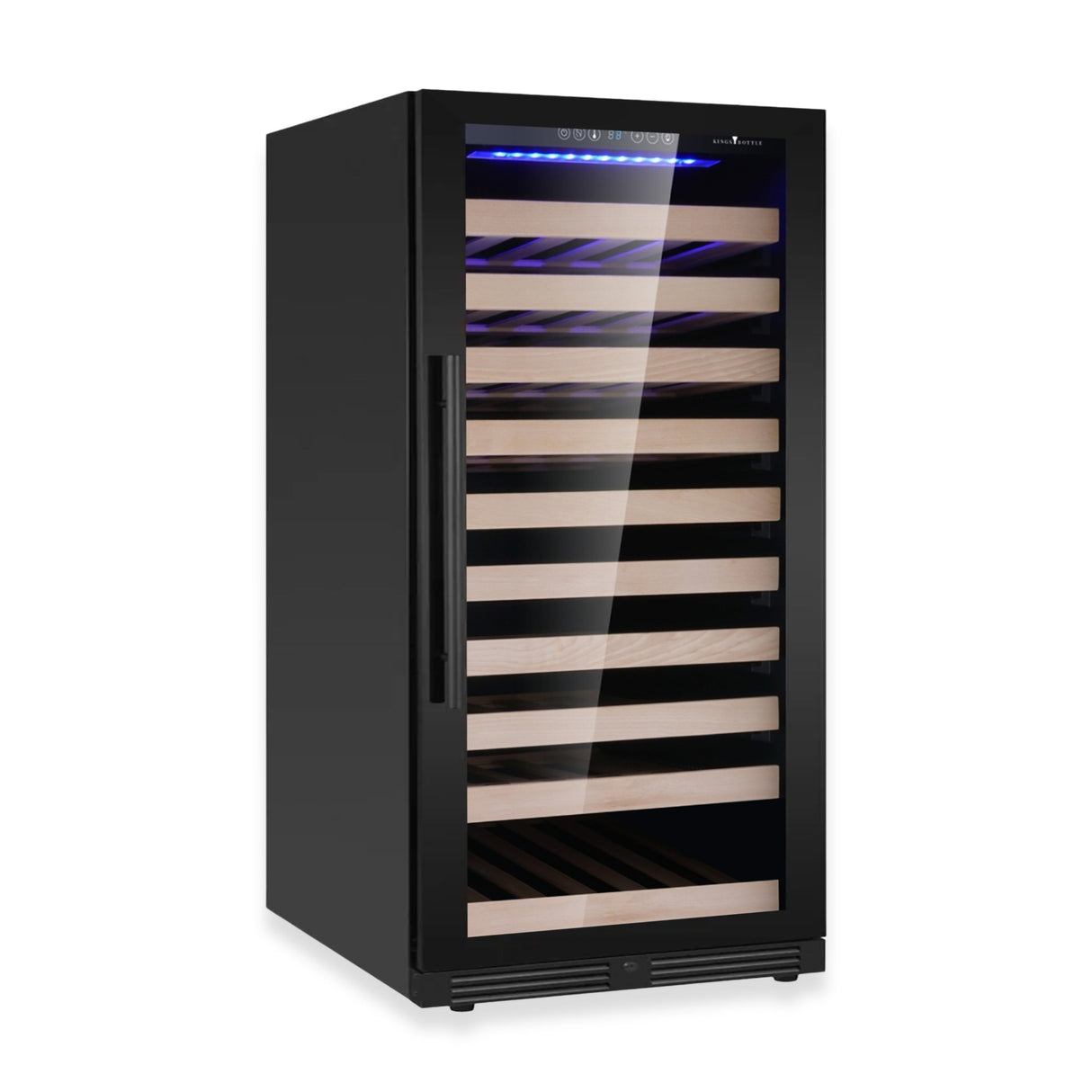 47-Inch Height Single Zone Wine Cooler with Low-E Glass Door