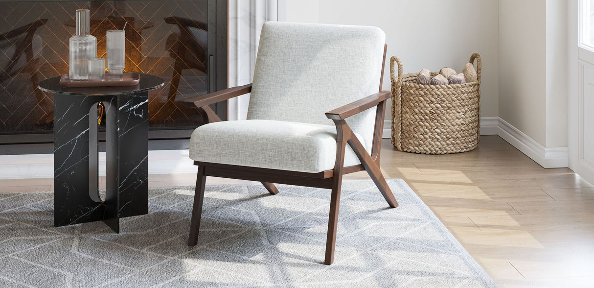 Mia Fabric Accent Chair