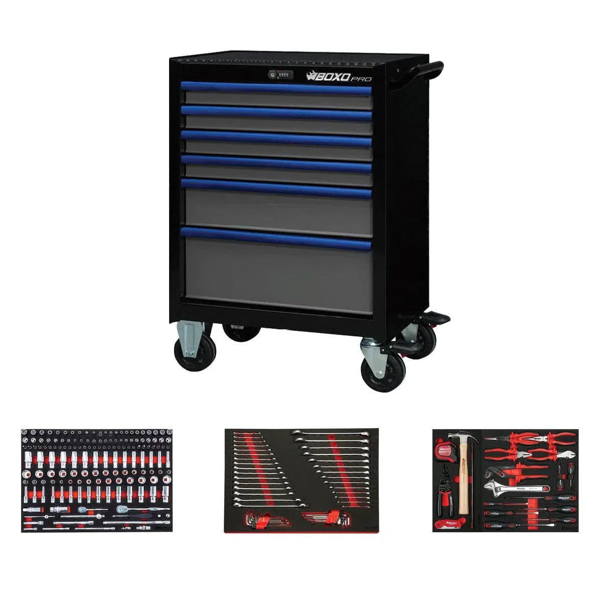Pro Series | Loaded 26" 6-Drawer Rolling Tool Box