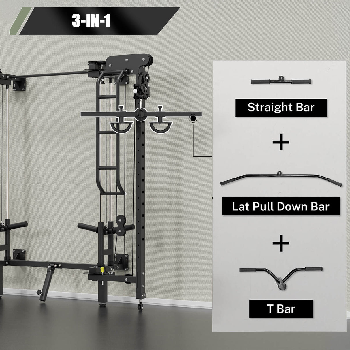 Major Fitness Multifunctional Handle Bar