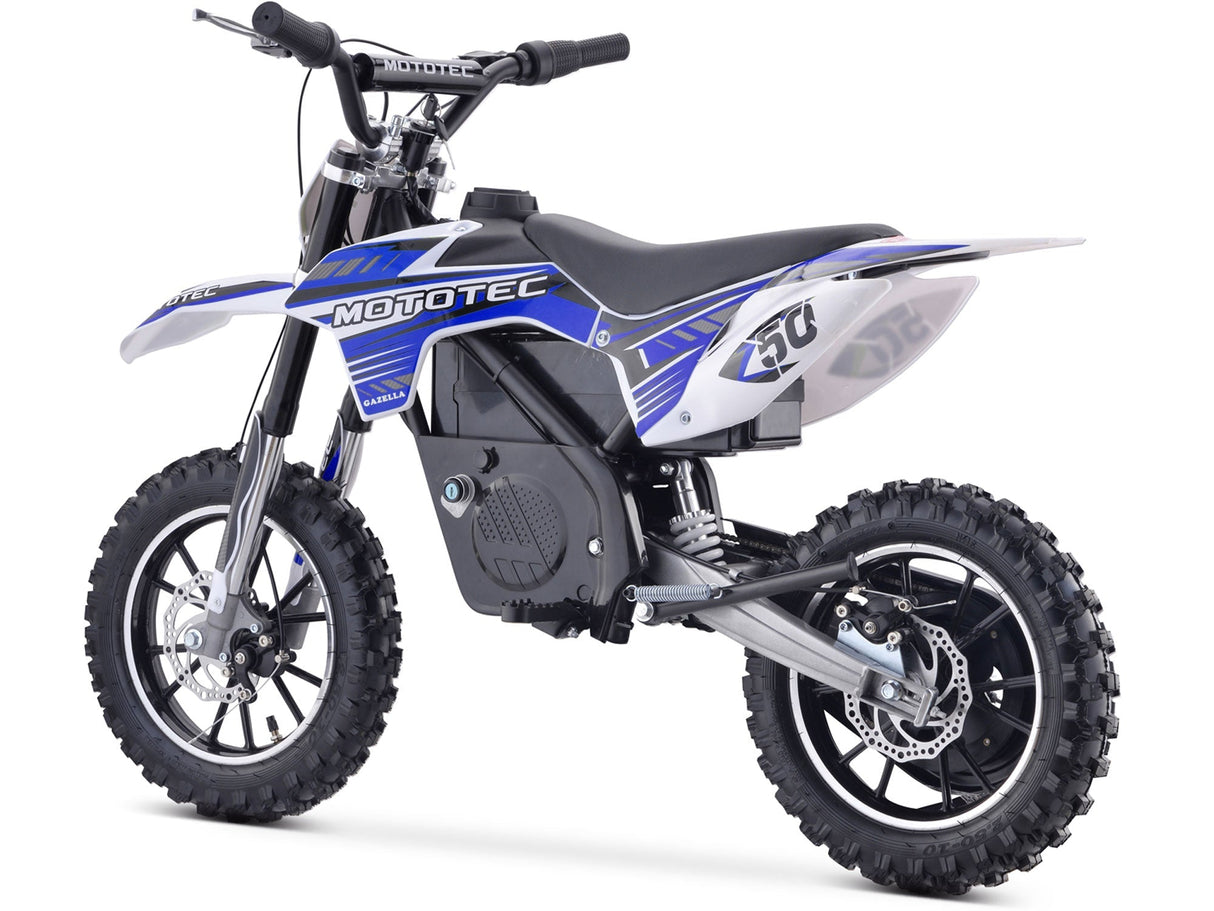 MotoTec | Gazella 24V/12Ah 500W Electric Dirt Bike