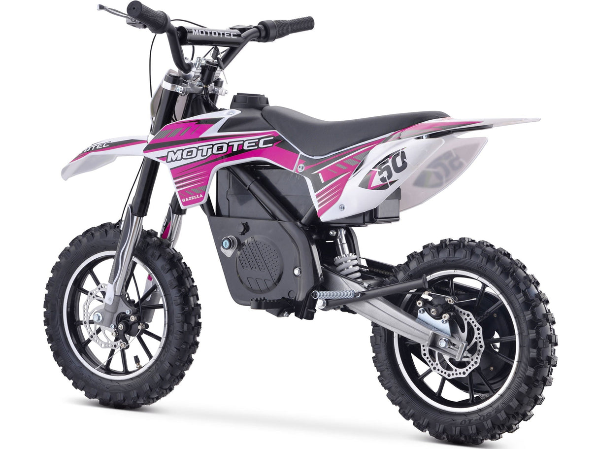 MotoTec | Gazella 24V/12Ah 500W Electric Dirt Bike