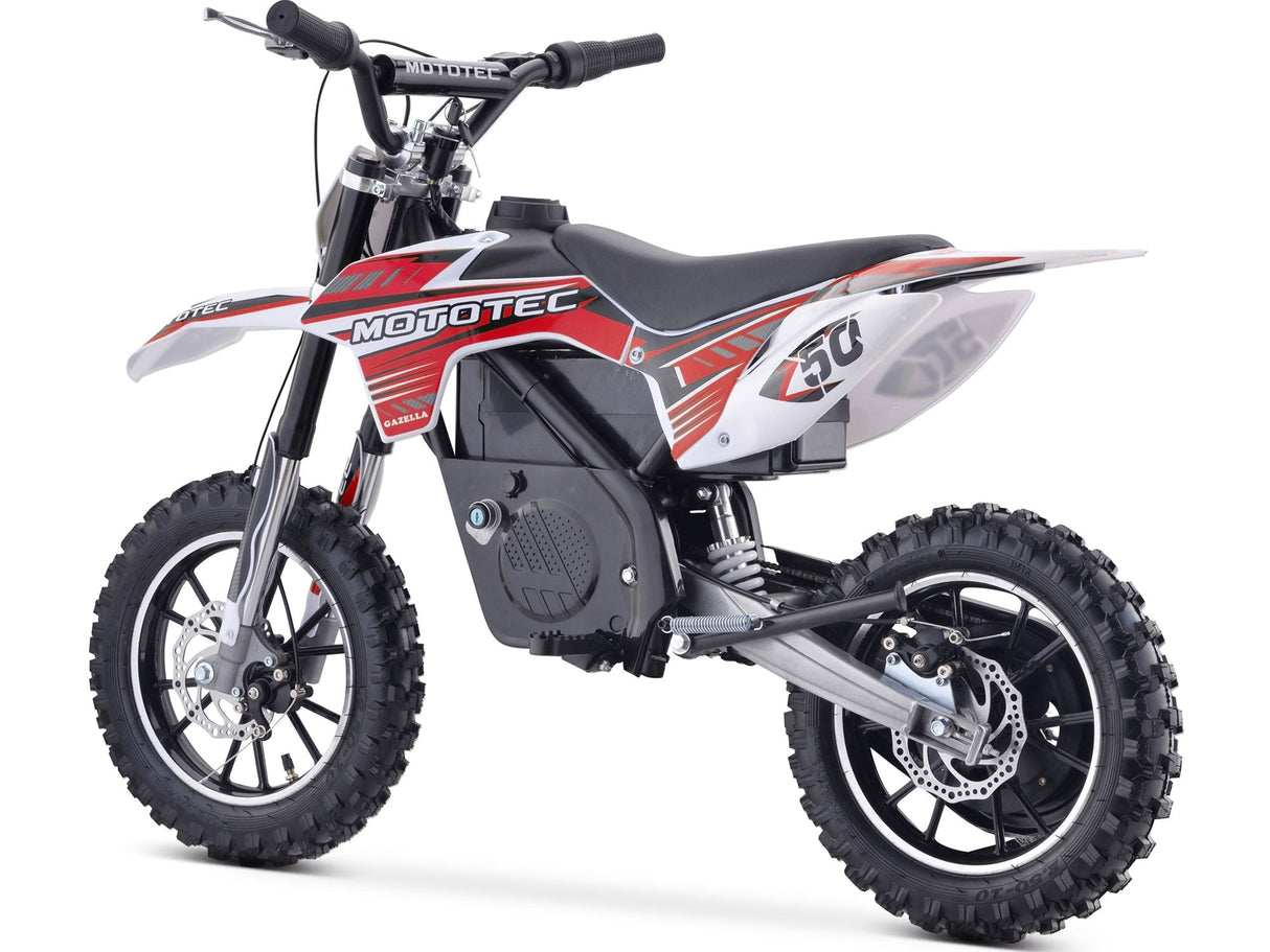 MotoTec | Gazella 24V/12Ah 500W Electric Dirt Bike