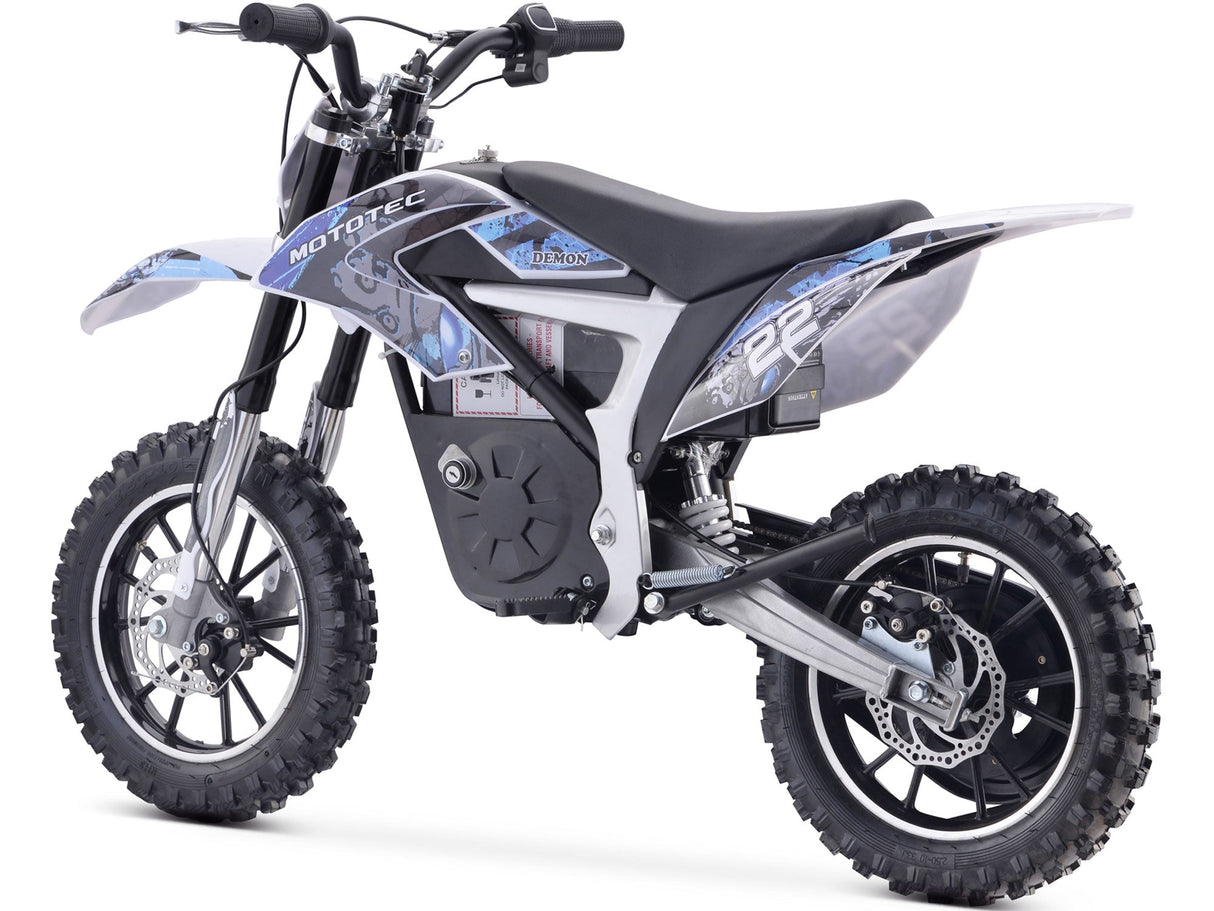 MotoTec | Demon 36V/8Ah 500W Lithium Electric Dirt Bike