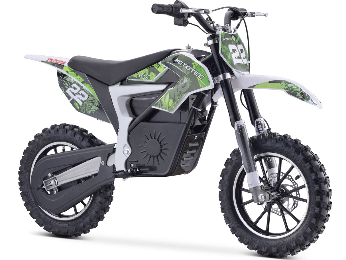 MotoTec | Demon 36V/8Ah 500W Lithium Electric Dirt Bike